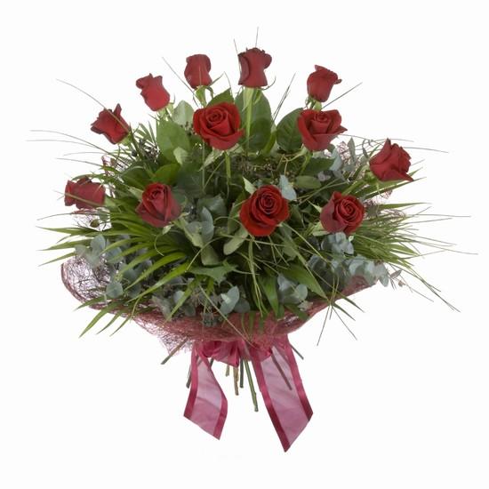Etkileyici buket 11 adet kirmizi gül buketi  Edirne çiçek online çiçek siparişi 