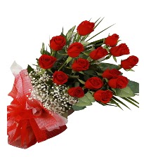 15 kırmızı gül buketi sevgiliye özel  Edirne çiçekçiler 