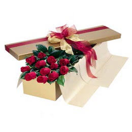 Edirne online çiçekçi , çiçek siparişi  10 adet kutu özel kutu