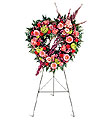  Edirne çiçek siparişi vermek  kalpli karisik çiçek perförje