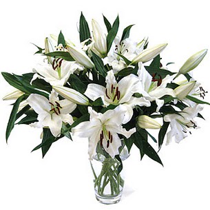  Edirne online çiçek gönderme sipariş  3 dal görsel casablanca vazo tanzimi