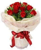12 adet kırmızı gül buketi  Edirne çiçek gönderme sitemiz güvenlidir 
