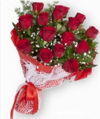 11 adet kırmızı gül buketi  Edirne online çiçekçi , çiçek siparişi 