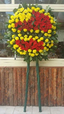 Cenaze çelengi çiçek modeli  Edirne çiçek satışı 